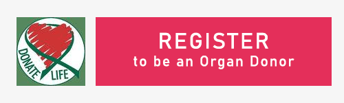 Register to be an Organ Donor